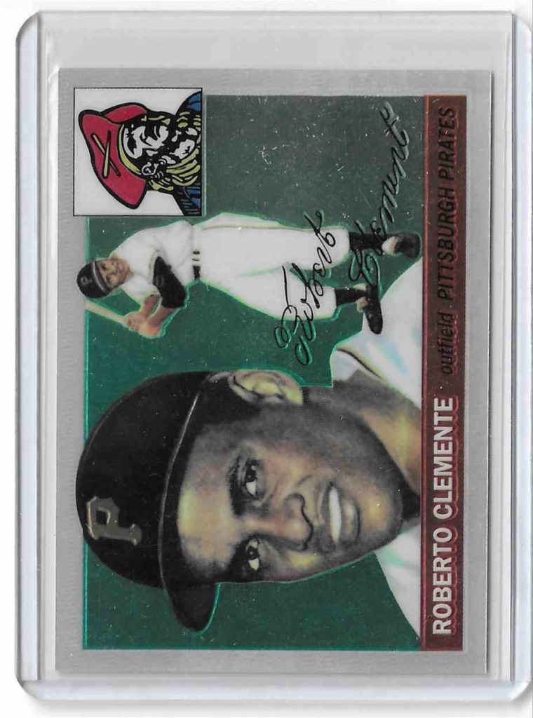 1998 Topps Clemente Finest 1 Roberto Clemente